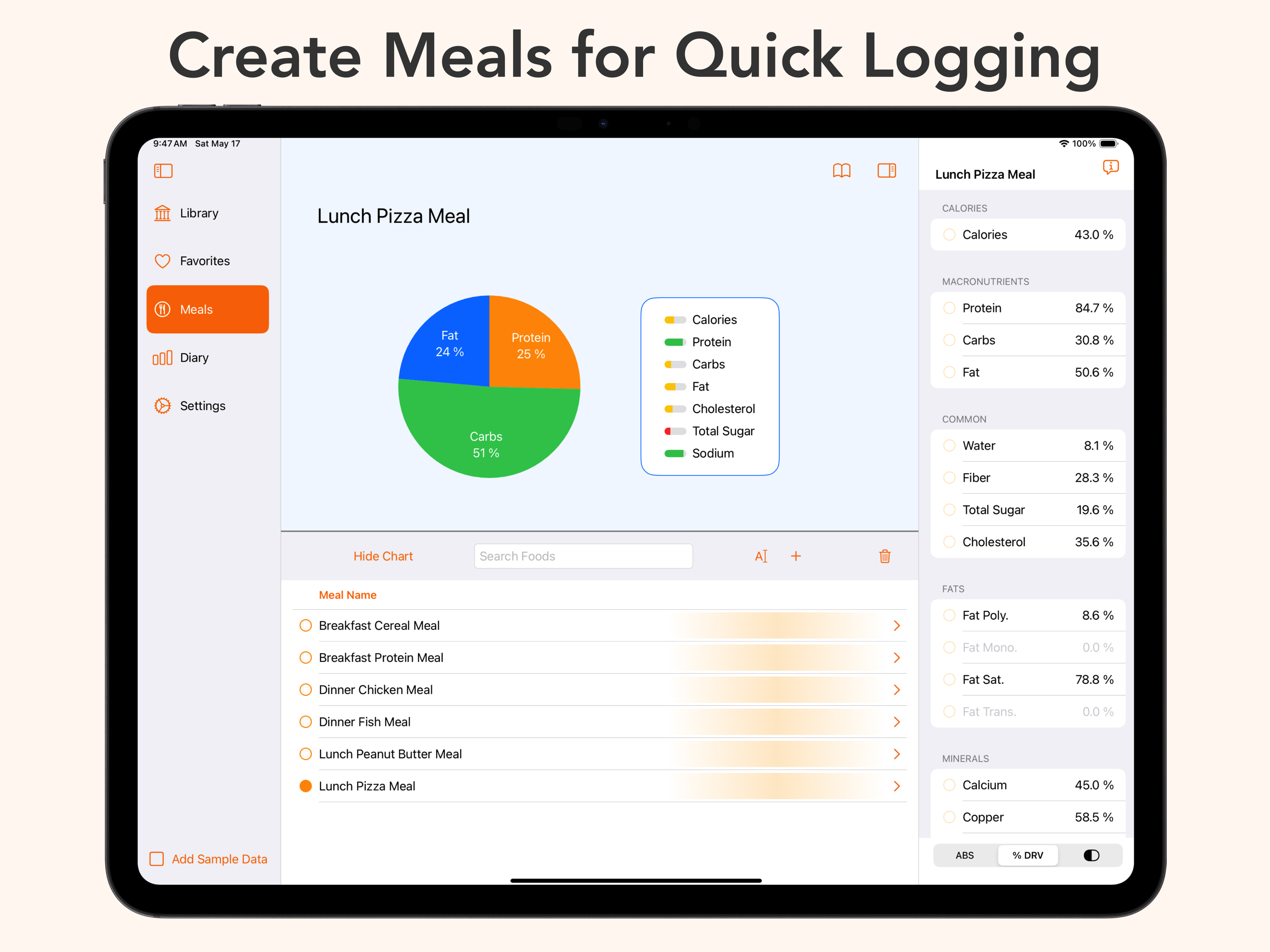 Create Meals